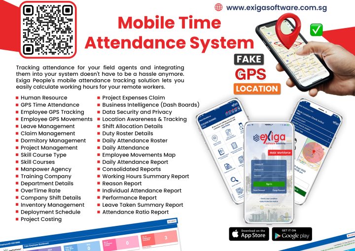 Employee GPS Mobile Time Attendance